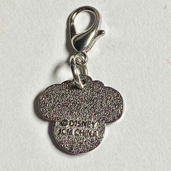 Disney Minnie Mouse Ears Clip On Charm Zipper Pull Bag Purse Charm Black Enamel - Picture 4 of 6